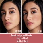 Buy Lakme 9 To 5 Weightless Matte Mousse Lip & Cheek Color - Nude Cushion (9 gm) - Purplle