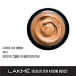 Buy Lakme Xtraordin-airy Mattereal Mousse Foundation |Matte Finish With SPF8 | 04 Golden Creme | 25g - Purplle