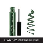 Buy Lakme Absolute Shine Liquid Eye Liner - Sparkling Olive (4.5 ml) - Purplle