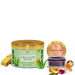 Buy TNW - The Natural Wash Pure Aloe Vera Gold Gel and Beetroot Lip Balm - Purplle