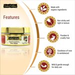 Buy Indus Valley Lightening & Brightening Mask With Rose & Sandalwood ((50 ml)) - Purplle