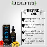 Buy Indus Valley Bio Organic Growout Beard & Hair Oil (60 ml) - Purplle