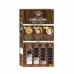 Buy 24 HERBS Certified Organic Hair Color Dark Brown- (150 g) - Purplle