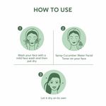 Buy Indus valley Facial Toner Cucumber Water (250 ml) - Purplle