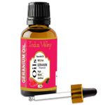 Buy Indus Valley Bio Organic Geranium Essential Oil (15 ml) - Purplle
