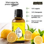 Buy Indus Valley Bio Organic Lemon Essential Oil (15 ml) - Purplle