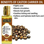 Buy Indus Valley Bio Organic Castor Carrier Oil (100 ml) - Purplle