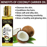 Buy Indus Valley Bio Organic Coconut  Oil (100 ml) - Purplle