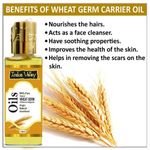 Buy Indus Valley Bio Organic Wheatgerm Carrier Oil (50 ml) - Purplle