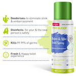 Buy PeeBuddy Toilet Seat Sanitizer | Before and After Toilet Spray, Deodorizer and Disinfectant (100 ml) (Pack of 2) - Purplle
