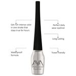 Buy AYA Waterproof Eyeliner, Silver (5 ml) - Purplle