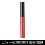 Buy Lakme Forever Matte Liquid Lip Colour, Coral Sense (5.6 ml) - Purplle