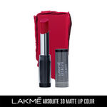 Buy Lakme Absolute 3D Lipstick, Plum Spell (3.6 gm) - Purplle