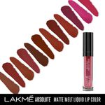 Buy Lakme Absolute Matte Melt Liquid Lip Color - Rose Love (6 ml) - Purplle