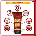 Buy Newish Anti Pollution Charcoal Face Wash for Daily Use (100 gm) - Purplle