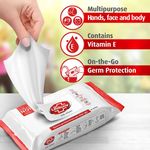 Buy Lifebuoy Wet Wipes Germ Protection On the Go (50 wipes) - Purplle