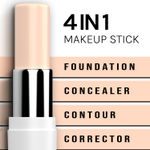 Buy Bella Voste 4-in-1 MAKEUP STICK, MARSHMALLOW (03) (5.5 g) - Purplle