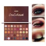 Buy UCANBE CHOCO FUSION 40 Bronzer Artist Eye Shadow Palette (40 g) - Purplle