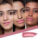 Buy Faces Canada No Transfer Matte Liquid Lip Color | Mask Proof | Transfer Proof | Lasts All Day |Enriched with Chamomile Oil | Highly Pigmented | One Stroke Color | Shade - Streakster 3.5 ml - Purplle