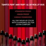 Buy Faces Canada No Transfer Matte Liquid Lip Color | Mask Proof | Transfer Proof | Lasts All Day |Enriched with Chamomile Oil | Highly Pigmented | One Stroke Color | Shade - Streakster 3.5 ml - Purplle