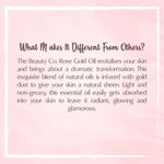 Buy The Beauty Co. Rose Gold Oil (25 ml) - Purplle