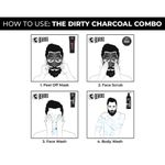 Buy Beardo The Dirty Charcoal Combo - Purplle