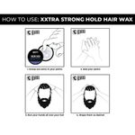 Buy Beardo XXtra Stronghold Crystal Wax for stylish Hair (100 g) - Purplle