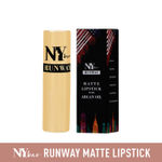 Buy NY Bae Runway Matte Lipstick | Infused With Argan Oil | Nude | Moisturising | Long Lasting | Light weight- Trends 4 (4.5 g) - Purplle