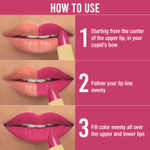 Buy NY Bae Runway Matte Lipstick | Infused With Argan Oil | Pink | Moisturising | Long Lasting | Light weight- First Look 1 (4.5 g) - Purplle