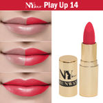 Buy NY Bae Runway Matte Lipstick | Infused With Argan Oil | Pink | Moisturising | Long Lasting | Light weight- Play Up 14 (4.5 g) - Purplle
