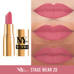 Buy NY Bae Runway Matte Lipstick | Infused With Argan Oil | Moisturising | Long Lasting | Light weight- Stage Wear 20 (4.5 g) - Purplle
