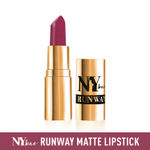Buy NY Bae Runway Matte Lipstick | Infused With Argan Oil | Purple | Moisturising | Long Lasting | Light weight- Featured Look 13 (4.5 g) - Purplle