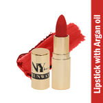 Buy NY Bae Runway Matte Lipstick | Infused With Argan Oil | Red | Moisturising | Long Lasting | Light weight- Designer Spotlight 2 (4.5 g) - Purplle