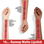 Buy NY Bae Runway Matte Lipstick | Infused With Argan Oil | Red | Moisturising | Long Lasting | Light weight- Designer Spotlight 2 (4.5 g) - Purplle