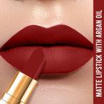 Buy NY Bae Runway Matte Lipstick | Infused With Argan Oil | Red | Moisturising | Long Lasting | Light weight- Showstopper 5 (4.5 g) - Purplle