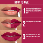 Buy NY Bae Moisturizing Liquid Lipstick | Pink | Matte | Hydrating With Vitamin E - Carries's Big Dream 27 (2.7 ml) - Purplle