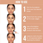 Buy NY Bae Runway Range Almond Oil Infused All In One Stick - Backstage Play Up In Beige 06 | Foundation Concealer Contour Colour Corrector | Wheatish Skin | Matte Finish | Enriched with Almond Oil | Covers Imperfections | Cruelty Free - Purplle