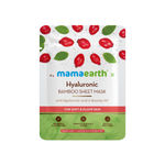 Buy Mamaearth Hyaluronic Bamboo Sheet Mask with Rosehip Oil for Soft & Plump Skin (25 g) - Purplle