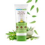 Buy Mamaearth Tea Tree Face Scrub with Tea Tree and Neem for Skin Purification (100 gm) - Purplle