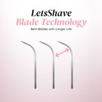Buy LetsShave Evior 3 Plus disposable razor- Pack of 3 - Purplle