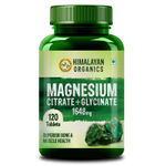 Buy Himalayan Organics Magnesium Complex Supplement with Magnesium Glycinate, Magnesium Citrate, Magnesium Oxide - 120 Veg Tablets - Purplle
