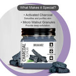 Buy Dr.Rashel Whitening Charcoal Face and Body Scrub For All Skin Types (380 ml) - Purplle