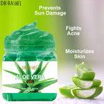 Buy Dr.Rashel Moisturizing Aloe Vera Gel For All Skin types (380 ml) - Purplle