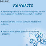 Buy Dr.Rashel Non-Drying Ice blue Face and Body Gel Scrub For All Skin Types (380 ml) - Purplle