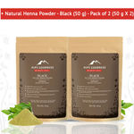 Buy Alps Goodness Natural Henna Powder - Black (50 g) - Pack of 2 - Purplle