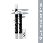 Buy NY Bae Deep Intense Kohl Eye Pencil Grey - Long Eye-Land- Pack of 2 - Purplle