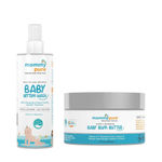 Buy MommyPure Soothe & Refresh Bottom Wash and Happy Bummies Baby Bum Butter Cream Natural, Anti-Bacterial & Gentle Cleanser| Dermatologically Tested Pack of 2 (Wash: 140ML, Cream: 50Grm) - Purplle