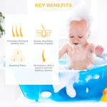 Buy MommyPure Soothe & Refresh Bottom Wash and Happy Bummies Baby Bum Butter Cream Natural, Anti-Bacterial & Gentle Cleanser| Dermatologically Tested Pack of 2 (Wash: 140ML, Cream: 50Grm) - Purplle