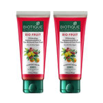 Buy Biotique Bio Fruit Whitening, Depigmentation & Tan Removal Face Pack (50gm) Pack of 2 - Purplle