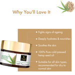 Buy Good Vibes Hemp Seed Youth Rejuvenation & Hydration Light Face Cream | No Parabens, No Sulphates, No Mineral Oil, No Animal Testing (50 g) - Purplle